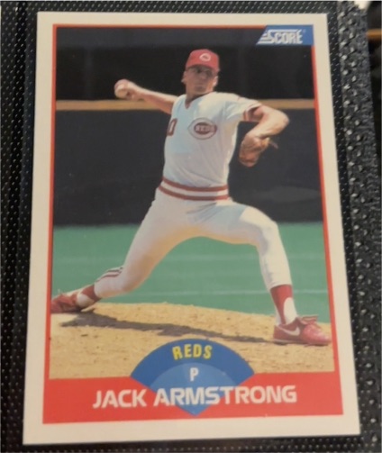 1989 Score #462 Jack Armstrong — front