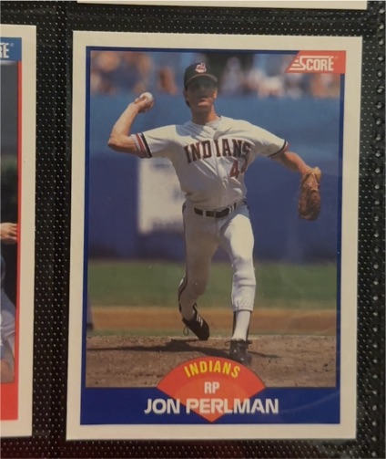 1989 Score #591 Jon Perlman — front