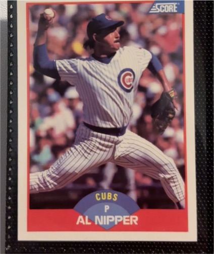 1989 Score #532 Al Nipper — front