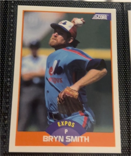 1989 Score #428 Bryn Smith — front