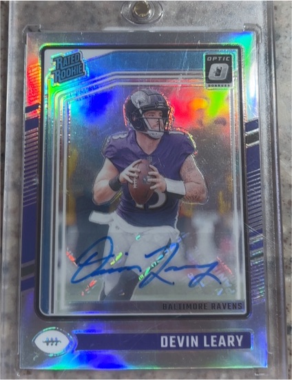 2024 Donruss Optic #227 Devin Leary — front