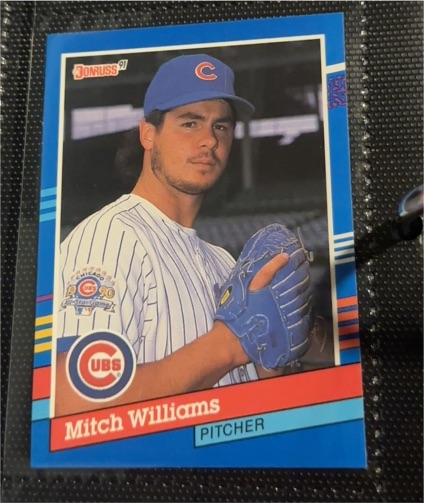 1991 Donruss #312 Mitch Williams — front