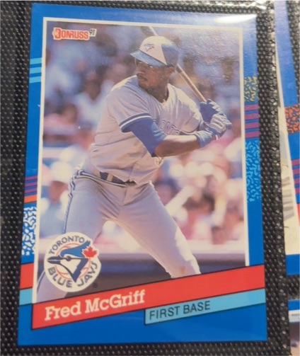 1991 Donruss #261 Fred McGriff — front