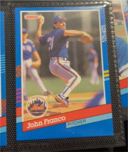 1991 Donruss #322 John Franco — front
