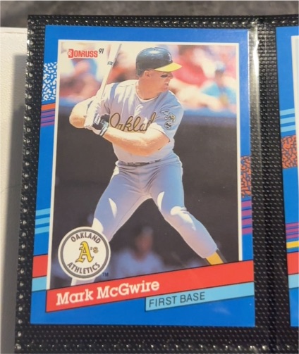 1991 Donruss #105 Mark McGwire — front