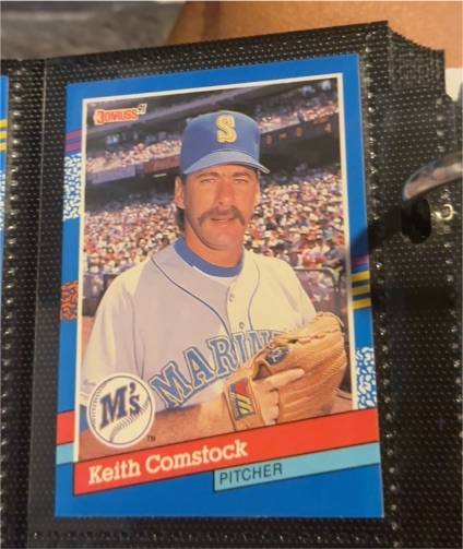 1991 Donruss #246 Keith Comstock — front
