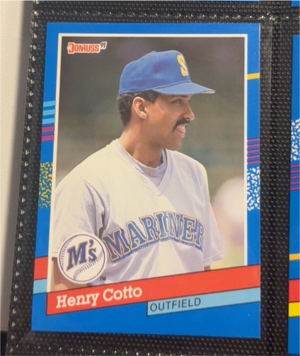 1991 Donruss #343 Henry Cotto — front