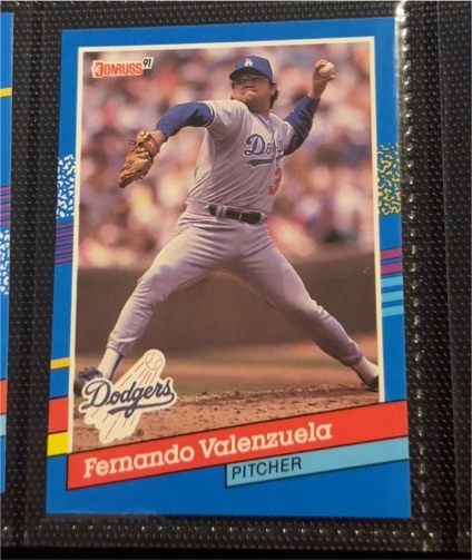 1991 Donruss #127 Fernando Valenzuela — front