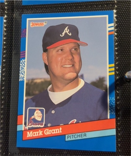1991 Donruss #361 Mark Grant — front