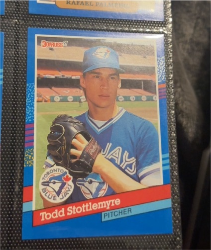 1991 Donruss #155 Todd Stottlemyre — front