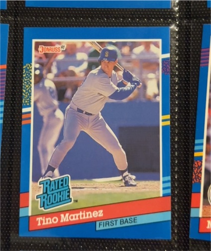 1991 Donruss #28 Tino Martinez — front