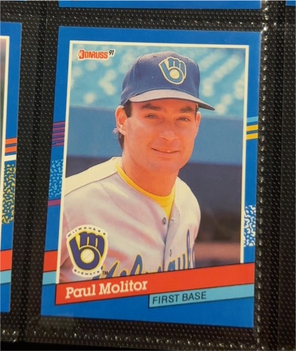 1991 Donruss #85 Paul Molitor — front