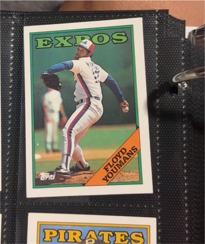1988 Topps #365 Floyd Youmans — front