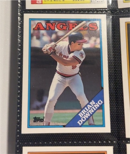 1988 Topps #331 Brian Downing — front