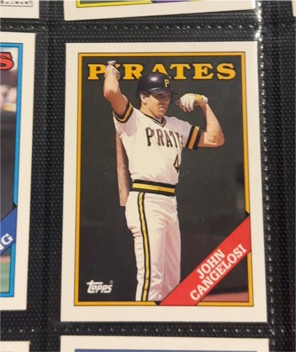 1988 Topps #506 John Cangelosi — front