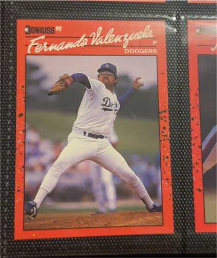 1990 Donruss #90 Fernando Valenzuela — front