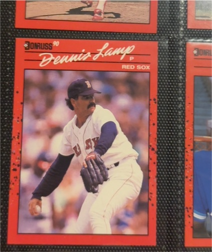 1990 Donruss #423 Dennis Lamp — front