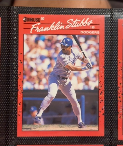 1990 Donruss #90 Franklin Stubbs — front