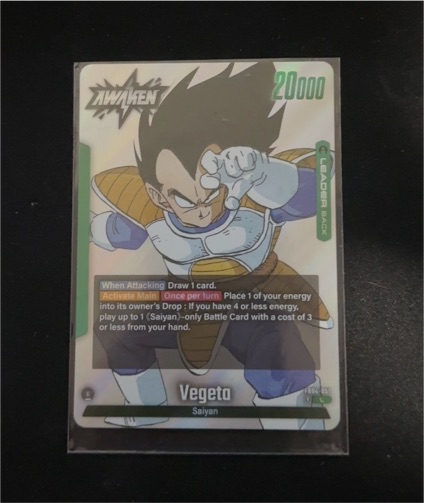 Dragon Ball Super Fusion World FB04-051 Vegeta Leader — front
