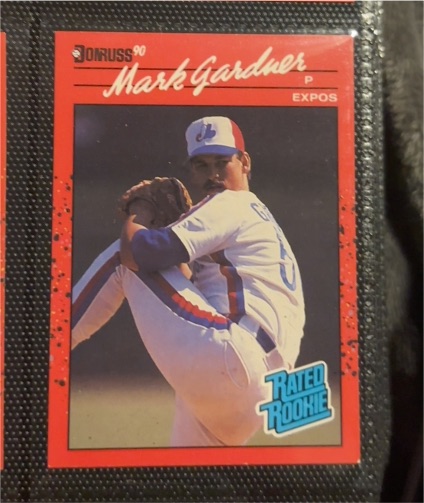 1990 Donruss #40 Mark Gardner — front