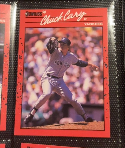 1990 Donruss #429 Chuck Cary — front