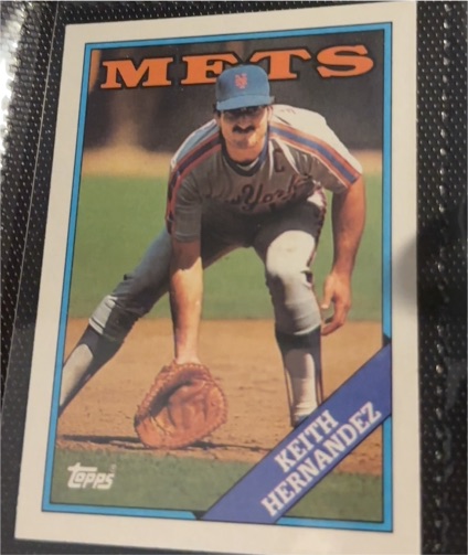 1988 Topps #610 Keith Hernandez — front