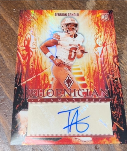 2024 Panini Phoenix #PRP-TAD Terrion Arnold — front