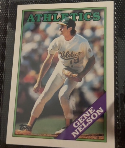 1988 Topps #621 Gene Nelson — front