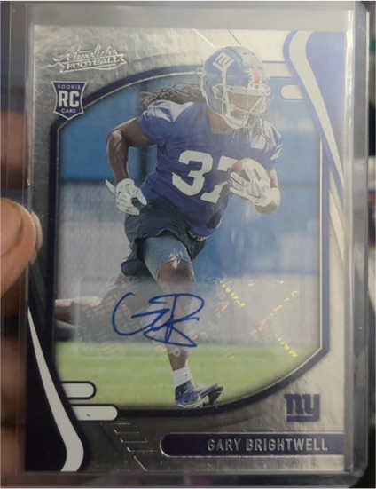 2021 Panini Absolute #174 Gary Brightwell Rookie Auto RC — front