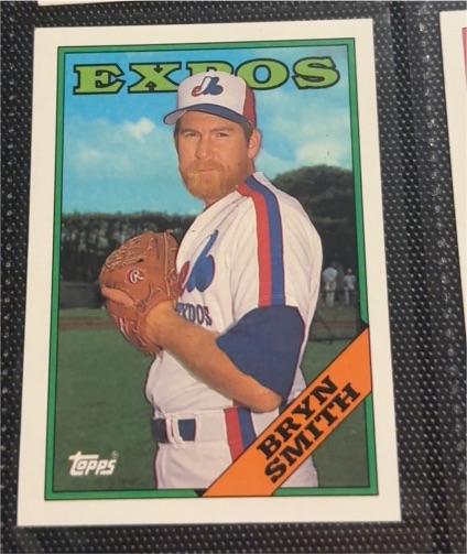 1988 Topps #161 Bryn Smith — front