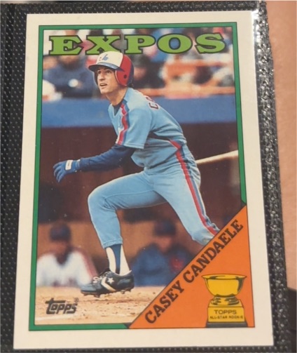 1988 Topps #431 Casey Candaele — front