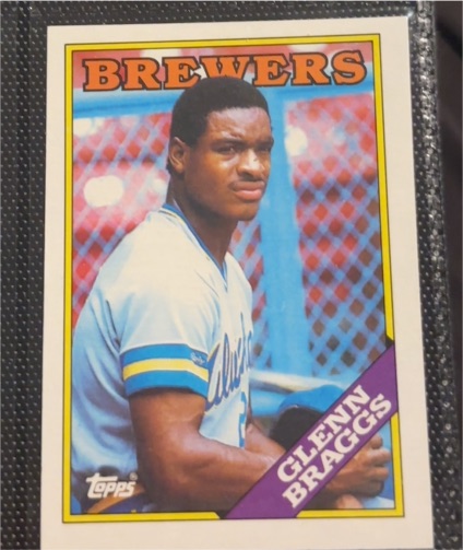 1988 Topps #263 Glenn Braggs — front