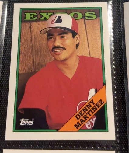 1988 Topps #76 Denny Martinez — front