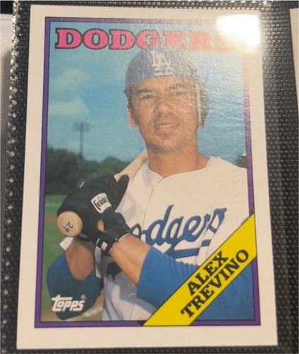 1988 Topps #512 Alex Trevino — front