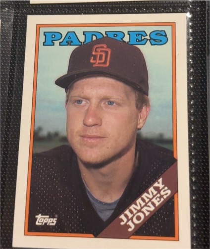 1988 Topps #63 Jimmy Jones — front