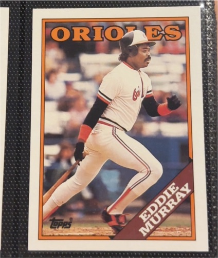 1988 Topps #495 Eddie Murray — front