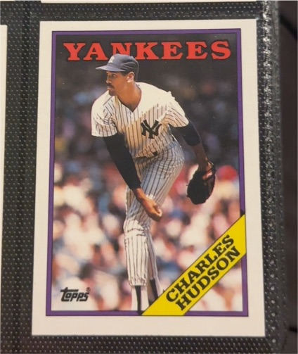1988 Topps #636 Charles Hudson — front