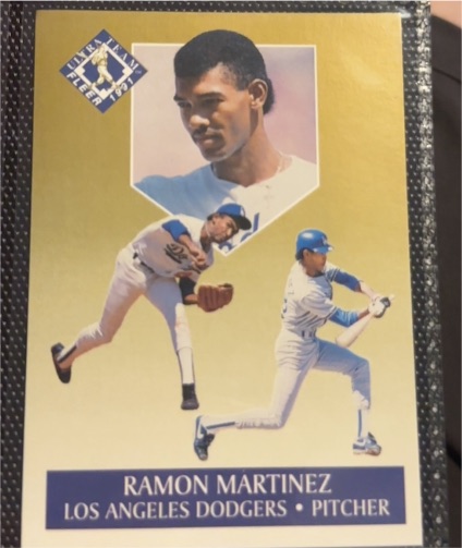 1991 Fleer Ultra #7 Ramon Martinez Ultra Team — front
