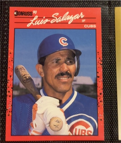 1990 Donruss #513 Luis Salazar — front