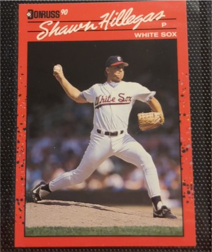 1990 Donruss #619 Shawn Hillegas — front