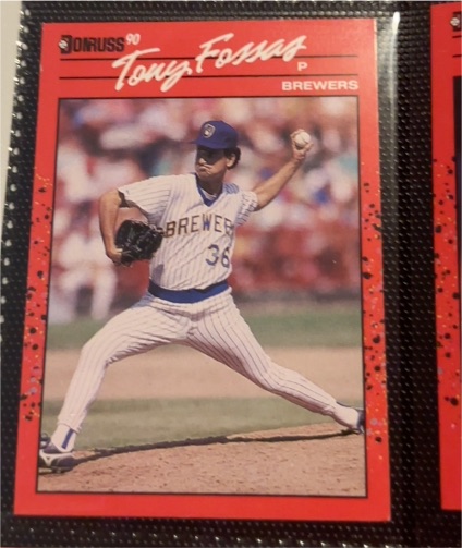 1990 Donruss #457 Tony Fossas — front