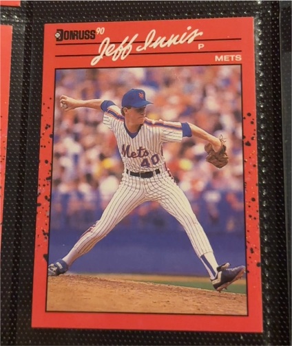 1990 Donruss #408 Jeff Innis — front