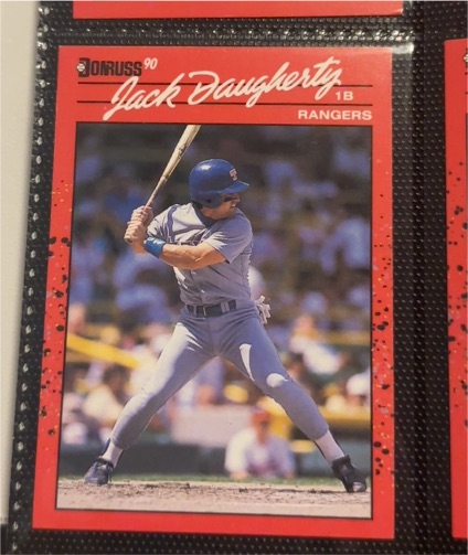 1990 Donruss #461 Jack Daugherty — front
