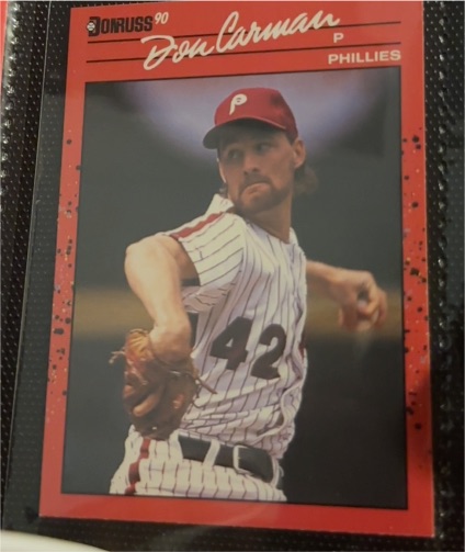 1990 Donruss #604 Don Carman — front