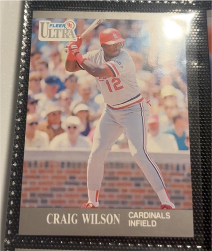1991 Fleer Ultra #298 Craig Wilson — front