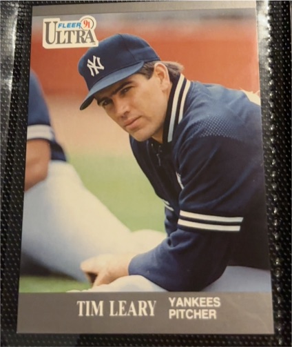 1991 Fleer Ultra #236 Tim Leary — front