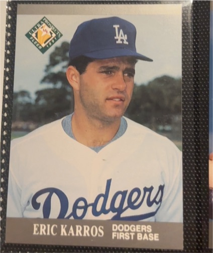 1991 Fleer Ultra #380 Eric Karros — front