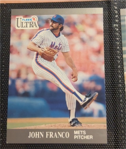 1991 Fleer Ultra #336 John Franco — front