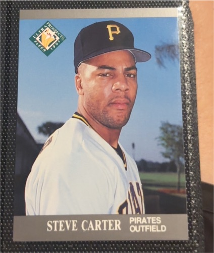 1991 Fleer Ultra #374 Steve Carter — front