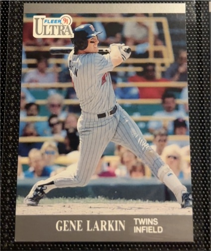1991 Fleer Ultra #336 Gene Larkin — front